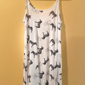Forever 21 Zebra Print Nightie